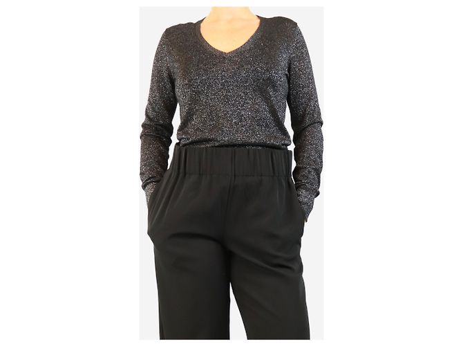 Joseph Lurex-Stricktop schwarz - size S - Ansicht 3