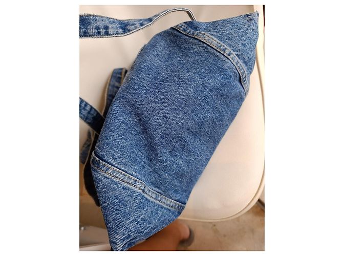 Borsa tote in denim Guess - vista 10