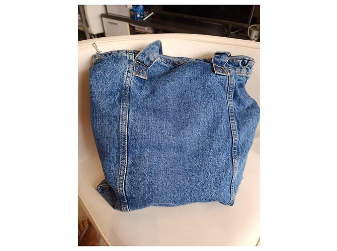 Borsa tote in denim Guess - vista 11