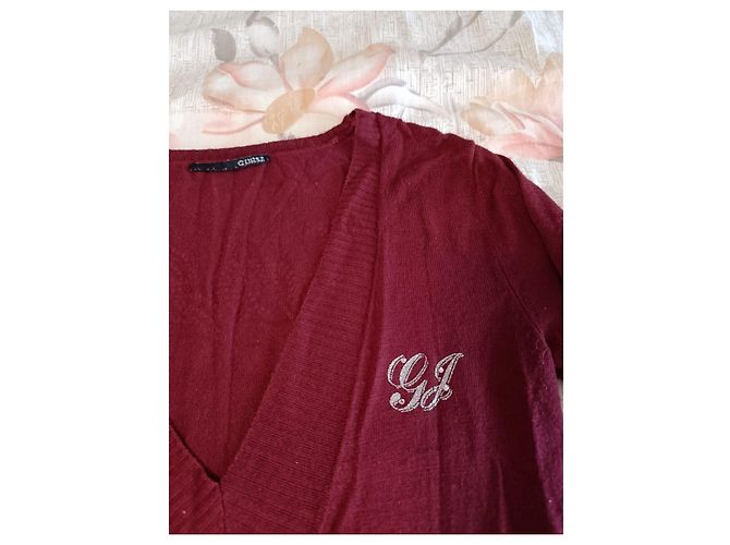 Guess Langarm-Jersey mit Strass-Logo - Ansicht 6