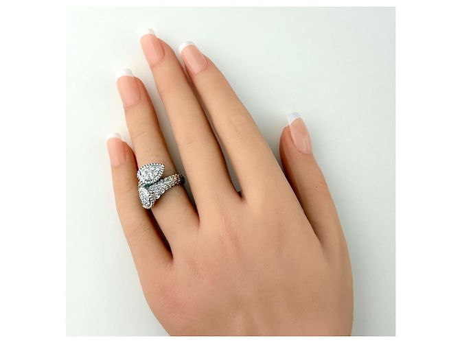 Boucheron Serpent Bohème Toi et Moi Diamantring - Ansicht 6