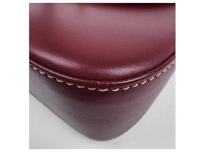 Borsa a tracolla in pelle Cartier Must Line - vista 3