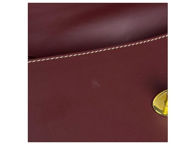 Borsa a tracolla in pelle Cartier Must Line - vista 8