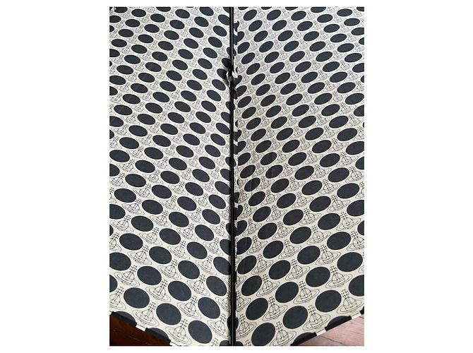 Ombrello vintage Vivienne Westwood a pois e orb - vista 17
