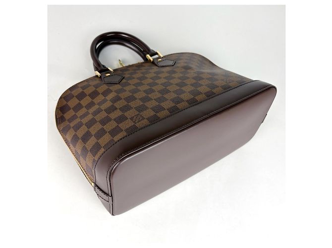 Borsa Louis Vuitton Alma in tela Damier - vista 2