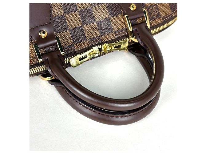 Borsa Louis Vuitton Alma in tela Damier - vista 6