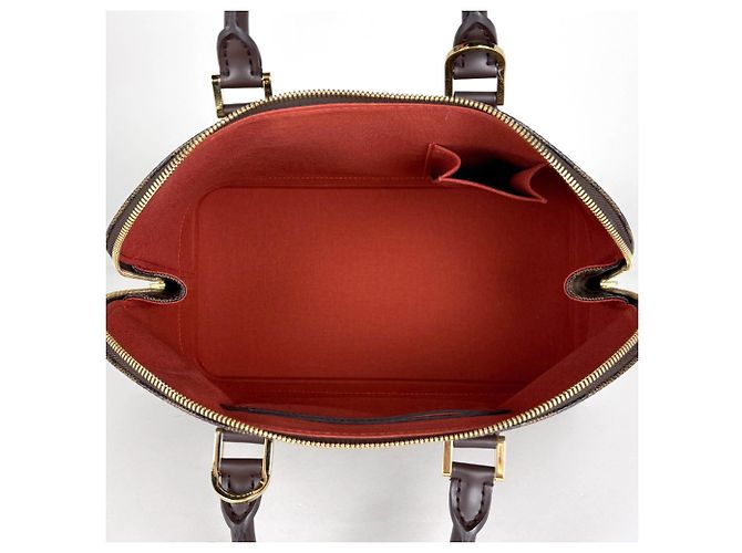Borsa Louis Vuitton Alma in tela Damier - vista 7