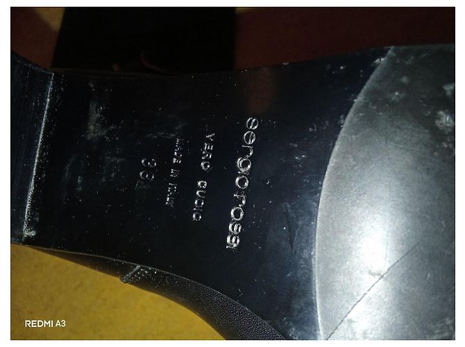 Botas altas de cuero negro Sergio Rossi - vista 4