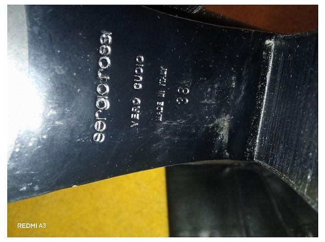 Botas altas de cuero negro Sergio Rossi - vista 7