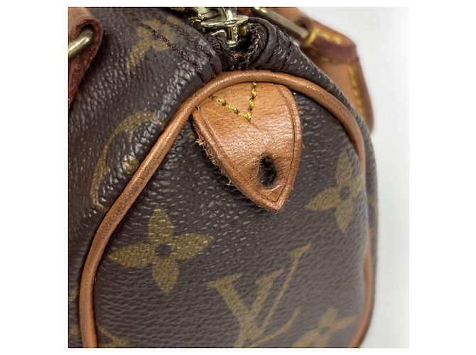 Borsa a mano Louis Vuitton Mini Speedy Shopping - vista 4