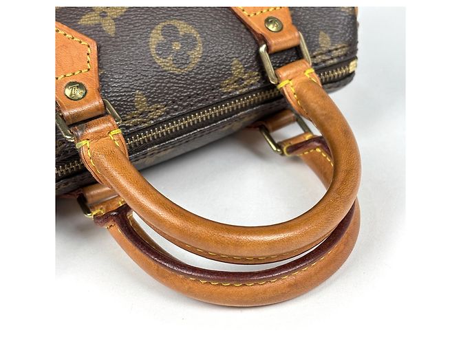 Borsa a mano Louis Vuitton Mini Speedy Shopping - vista 8
