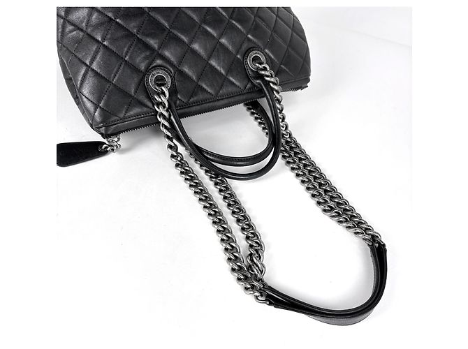 Borsa Chanel Coco Mark 2WAY Pelle Nero - vista 9