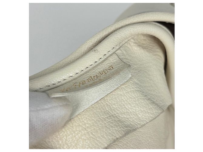Borsa a tracolla Yves Saint Laurent in Ivory - vista 6
