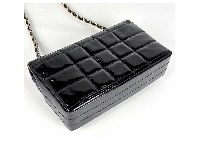 Borsa a tracolla Chanel Chocolate Bar - vista 2