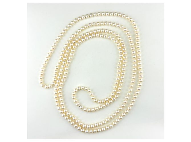Autre Marque Collana in argento e perle d'acqua dolce Tiffany & Co. - vista 3