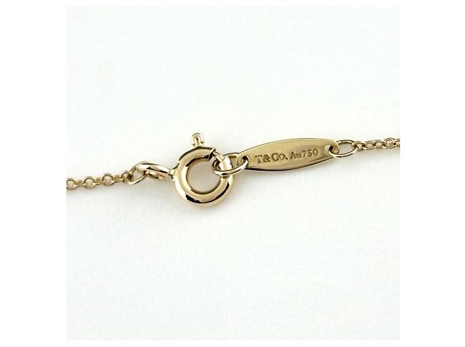 Autre Marque Bracciale con charm Tiffany & Co. in oro giallo - vista 4