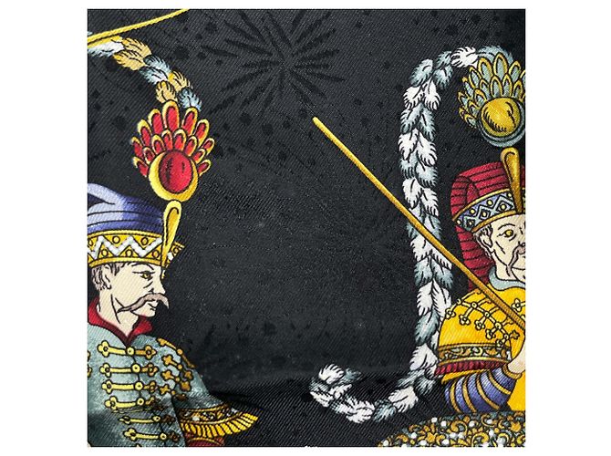 Hermès Foulard Hermes Carre 90 Les Fetes du Roi Soleil - vista 4