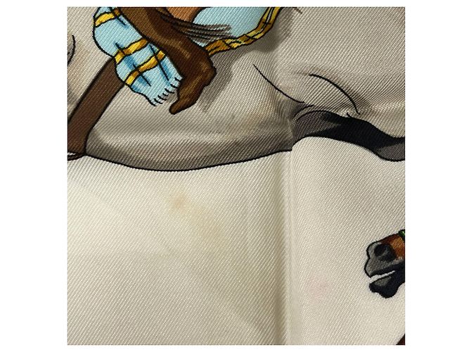 Hermès Pañuelo de seda Hermes Carre 90 - vista 4
