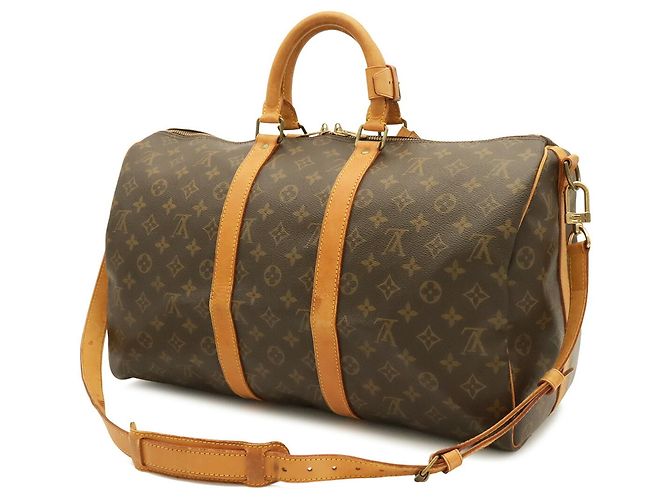 Louis Vuitton Monogram Keepall Bandoulière 45 - vista 3