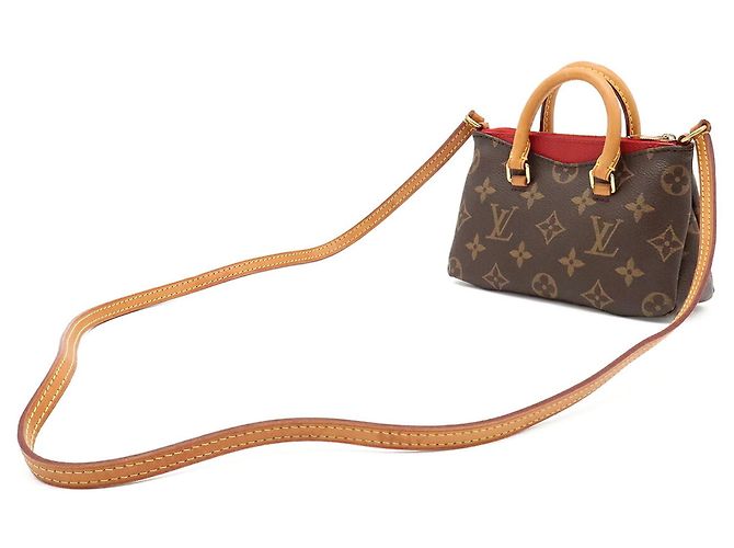 Borsa Louis Vuitton Monogram Nano Pallas - vista 3
