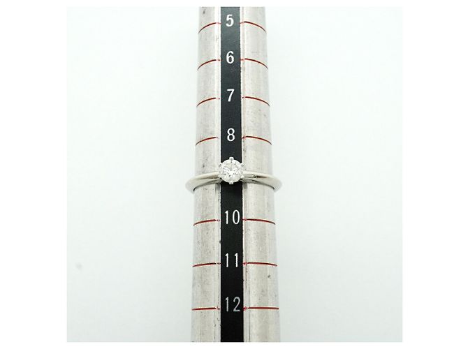 Autre Marque Tiffany & Co. Platin-Solitär-Bandring - Ansicht 6