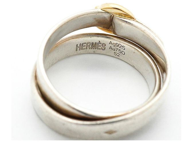 Hermès Anillo Hermes Double True Ring - vista 4