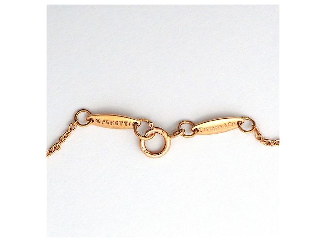 Autre Marque Collier Cœur Tiffany & Co. en or rose 18K - vue 4