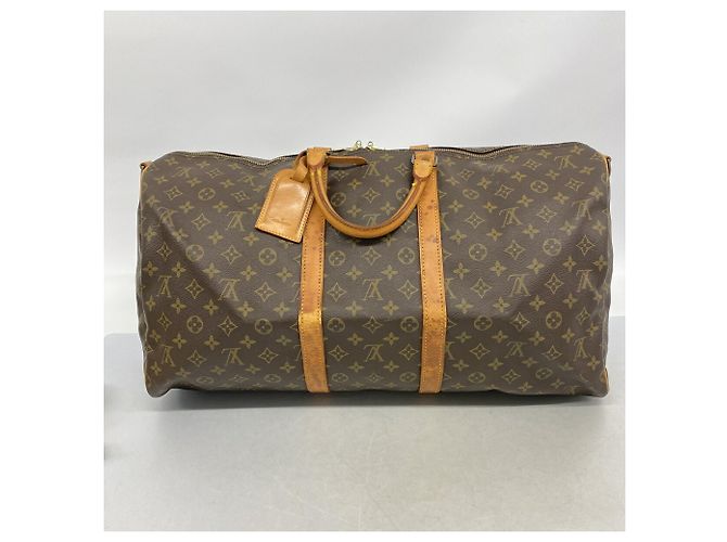 Louis Vuitton Boston Monogram Keepall Bandoulière 55 - vista 14