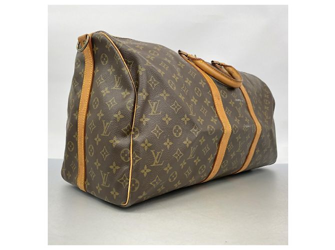 Louis Vuitton Boston Monogram Keepall Bandoulière 55 - vista 2