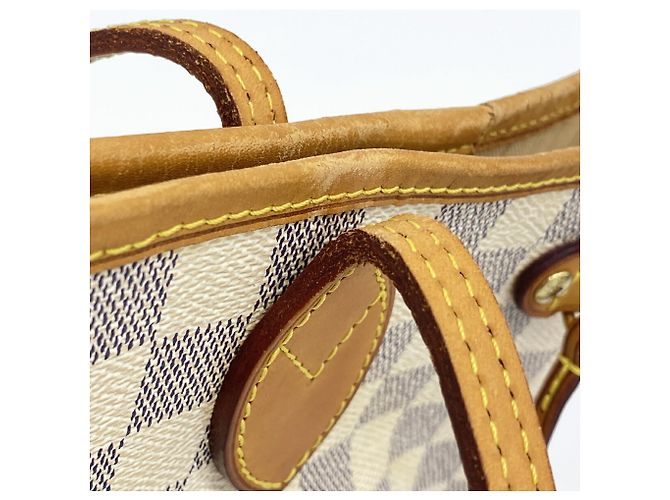 Borsa Tote Louis Vuitton Damier Azur Neverfull PM - vista 7