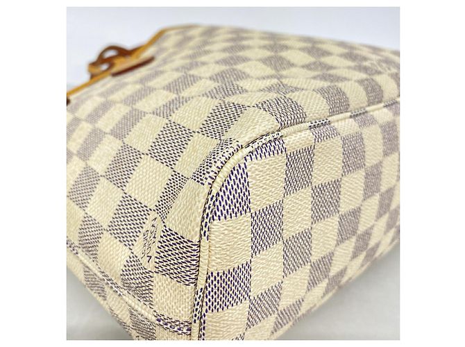 Borsa Tote Louis Vuitton Damier Azur Neverfull PM - vista 8