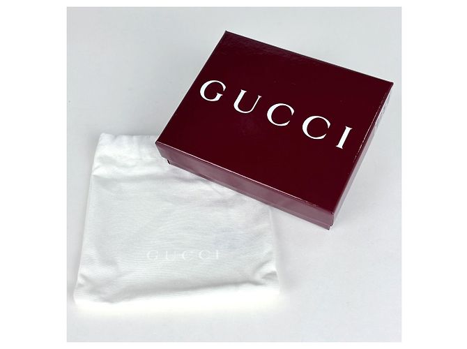 Billetera bi-fold de piel Gucci Guccissima - vista 6