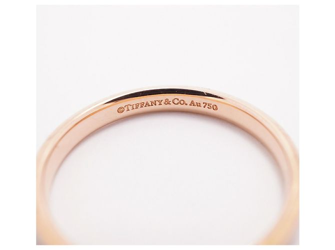 Autre Marque Anello fede Tiffany & Co. in oro rosa 18K - vista 4
