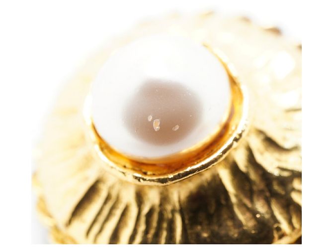 Orecchini a clip placcati oro Chanel - vista 5