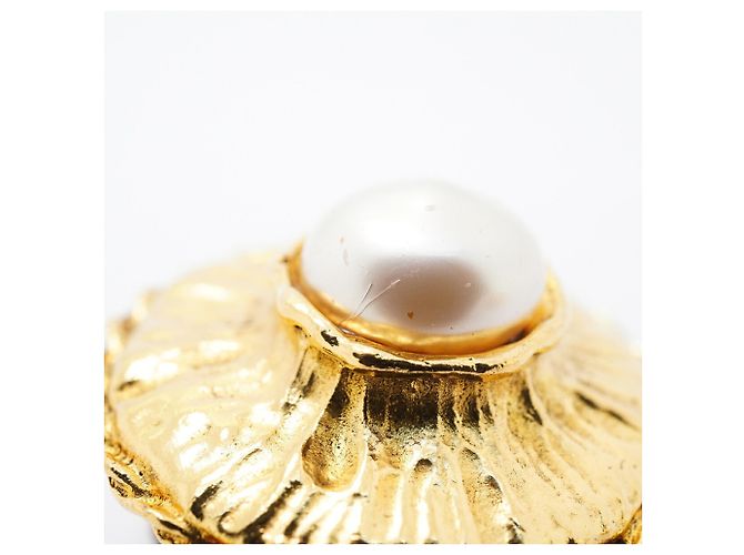 Orecchini a clip placcati oro Chanel - vista 6