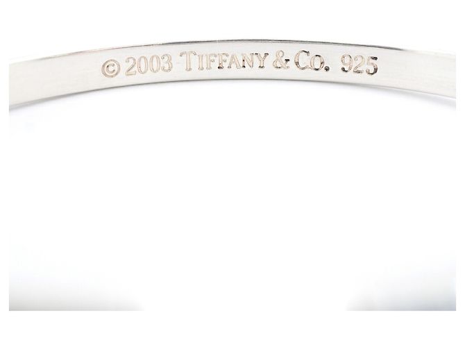Autre Marque Tiffany & Co. Bracciale Rigido Rettangolare - vista 5