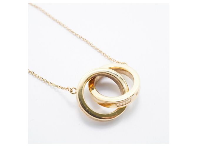 Autre Marque Collana Tiffany & Co. 1837 Interlocking in oro giallo 18K - vista 2