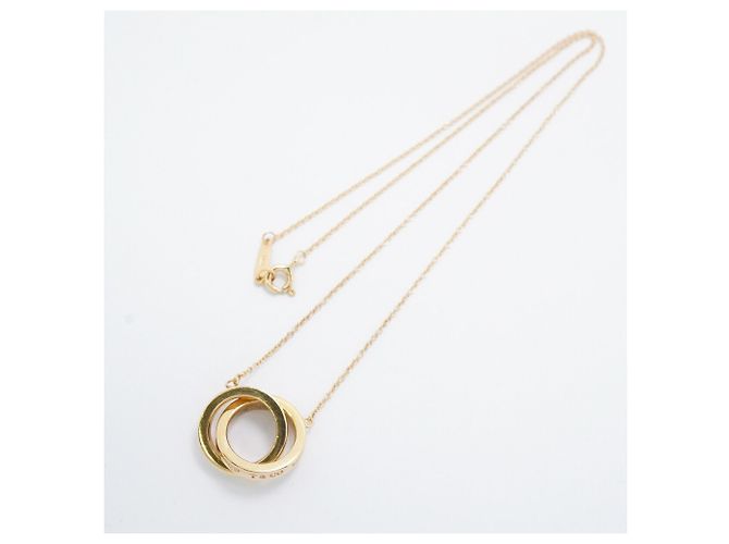 Autre Marque Collana Tiffany & Co. 1837 Interlocking in oro giallo 18K - vista 3
