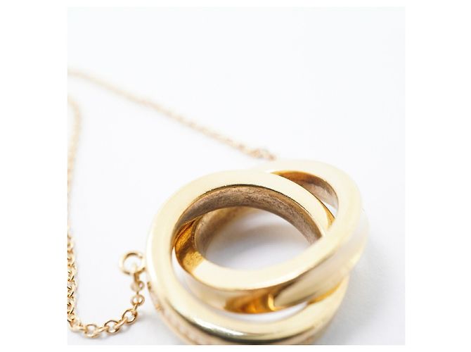 Autre Marque Collana Tiffany & Co. 1837 Interlocking in oro giallo 18K - vista 6