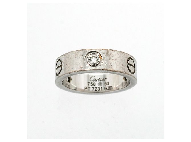 Cartier Love Ring in 18K Weißgold - Ansicht 2