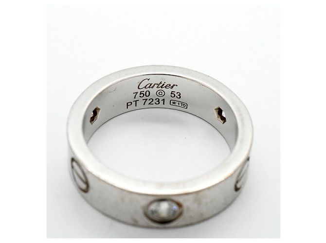 Cartier Love Ring in 18K Weißgold - Ansicht 4