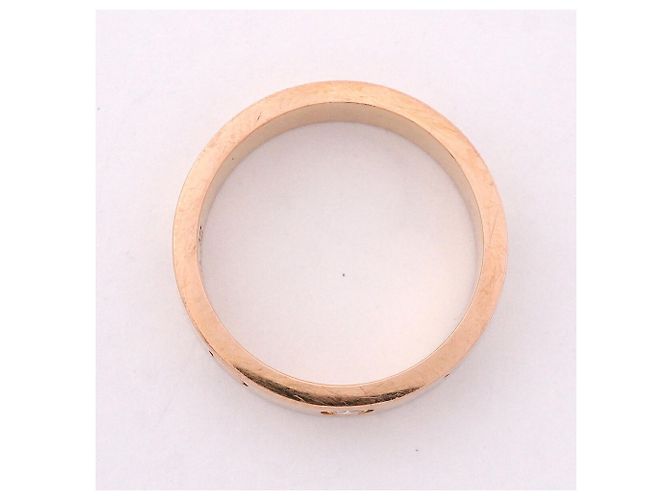 Anello Cartier Mini Love in oro rosa - vista 3
