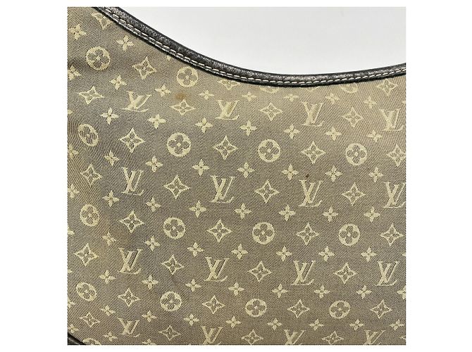 Borsa a spalla Louis Vuitton Monogram Mini Lin Manon MM - vista 10