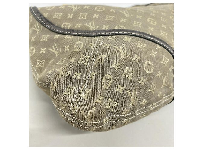 Borsa a spalla Louis Vuitton Monogram Mini Lin Manon MM - vista 11