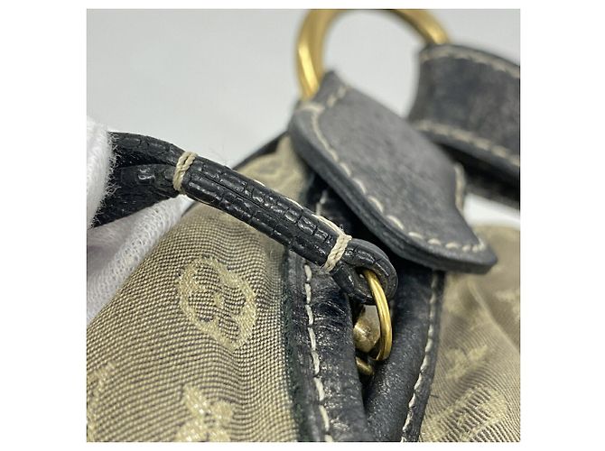 Borsa a spalla Louis Vuitton Monogram Mini Lin Manon MM - vista 12