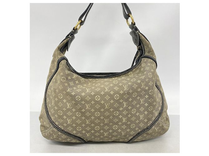 Borsa a spalla Louis Vuitton Monogram Mini Lin Manon MM - vista 13