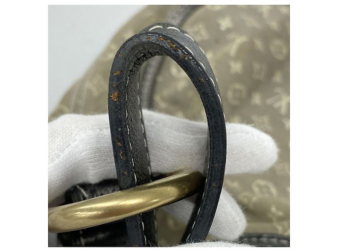 Borsa a spalla Louis Vuitton Monogram Mini Lin Manon MM - vista 6