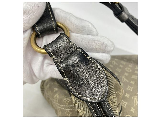Borsa a spalla Louis Vuitton Monogram Mini Lin Manon MM - vista 8