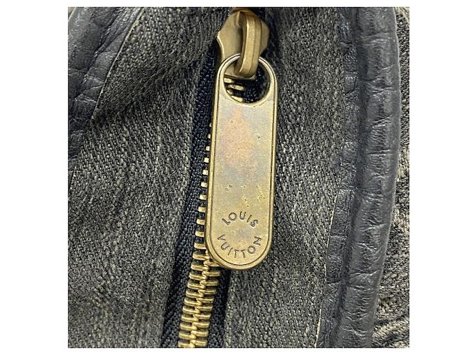 Borsa Louis Vuitton Monogram Denim Neo Cavie MM - vista 14
