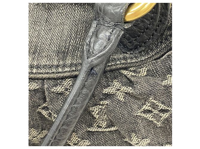 Borsa Louis Vuitton Monogram Denim Neo Cavie MM - vista 16